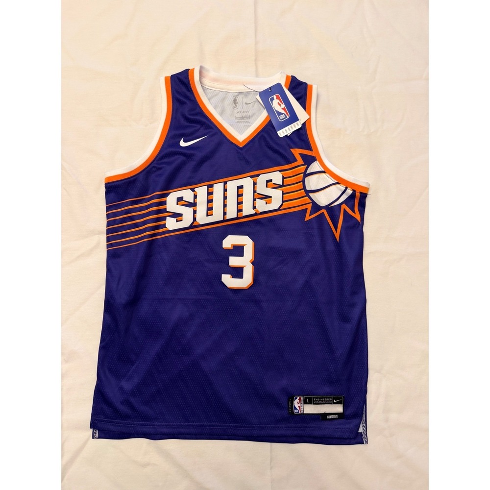 Nike Phoenix Suns Bradley Beal #3 Icon Edition Swingman Jersey Kids L 14/16 New